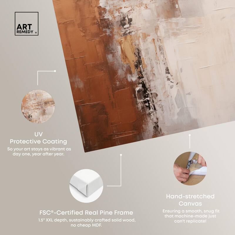 Burnished Memory Canvas by Art Remedy, Gallery Wrapped