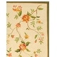 preview thumbnail 34 of 104, SAFAVIEH Handmade Chelsea Alexandr Floral French Country Wool Rug