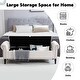 preview thumbnail 24 of 74, 67" Velvet Tufted Storage Bench for Bedroom End of Bed with Roll Arms