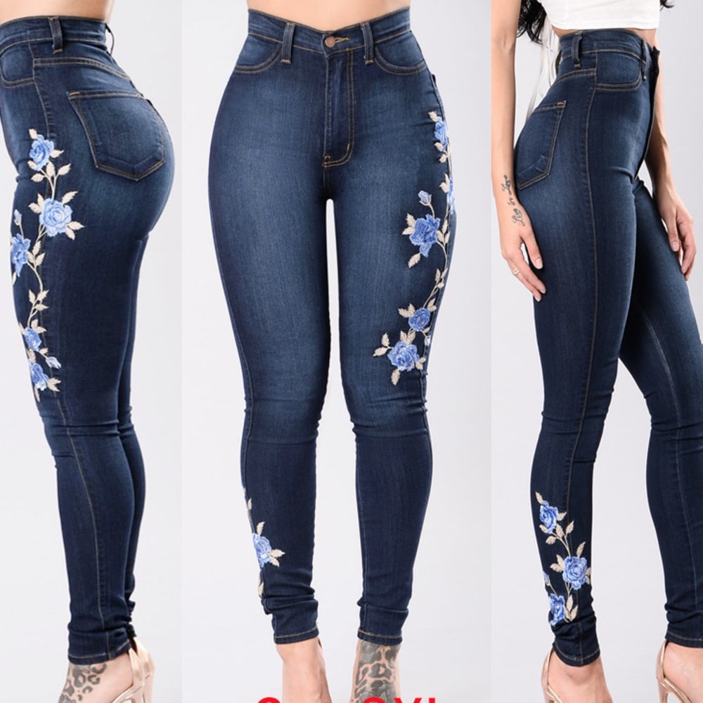 printed jeans for womens online