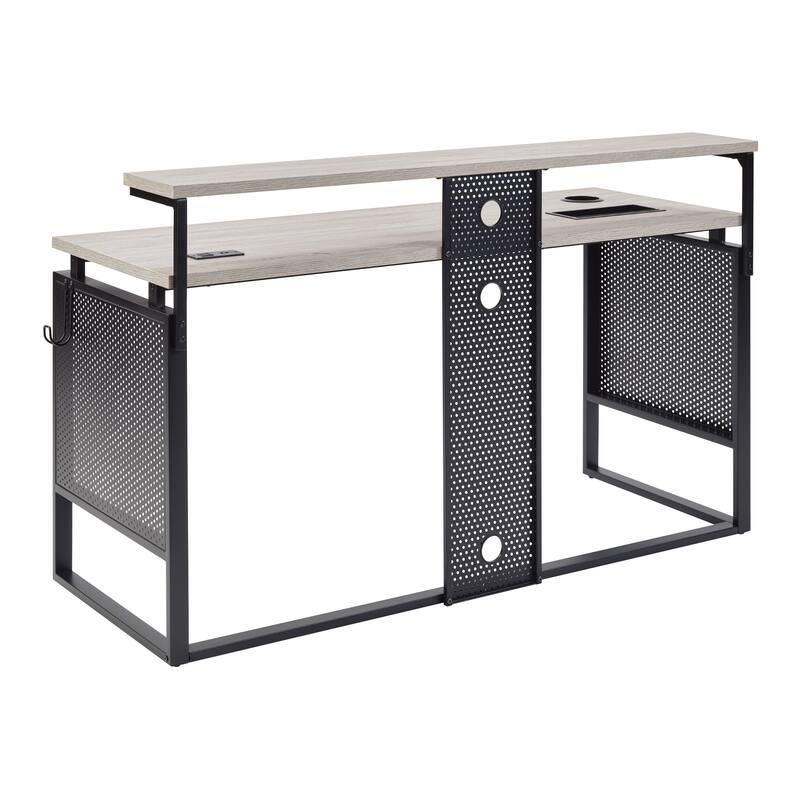 ACE 60" Desk with Hutch Shelf