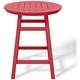 preview thumbnail 4 of 111, Polytrends Laguna Hdpe All Weather Outdoor Patio 35" Round Counter Table
