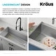 preview thumbnail 68 of 147, KRAUS Kore Workstation Undermount Stainless Steel Kitchen Sink