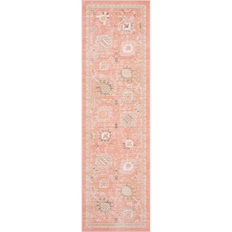 Crosswood Alyssa Traditional Floral Indoor Polyester Area Rug