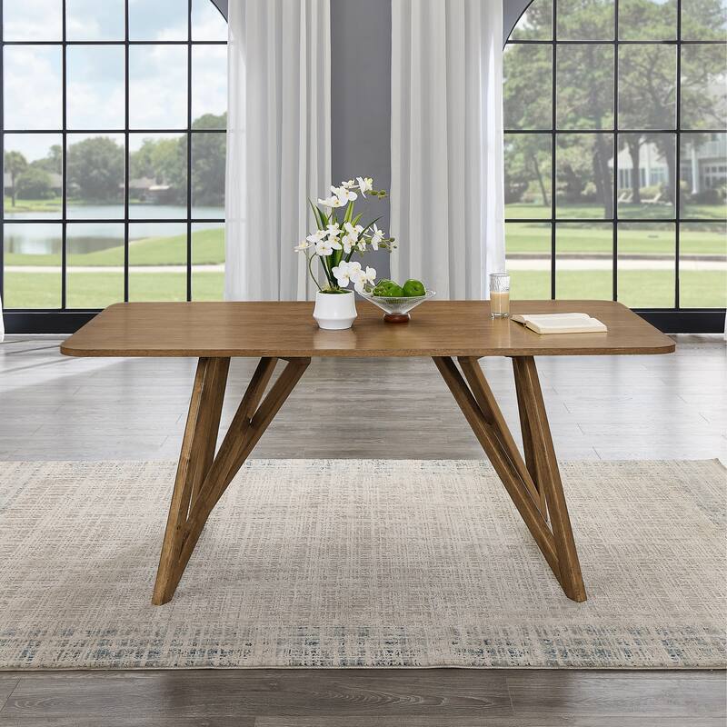 Roundhill Furniture Axler 5-Piece Dining Set