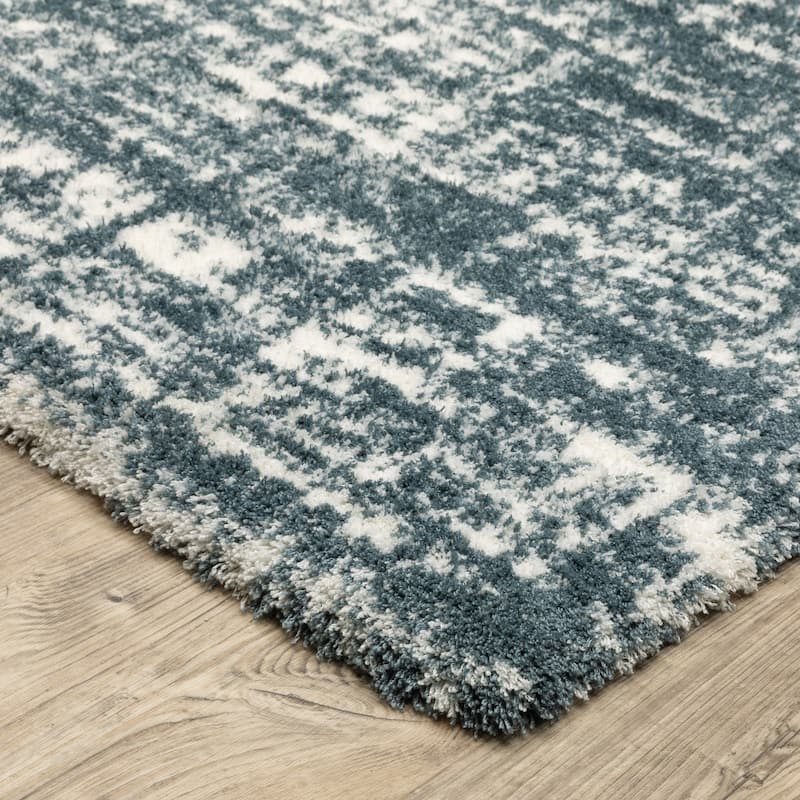 Style Haven Genoa Distressed Etchings Area Rug
