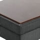 preview thumbnail 52 of 83, 31.78" W Oversized Square Upholstered Storage Ottoman with Wooden Tray