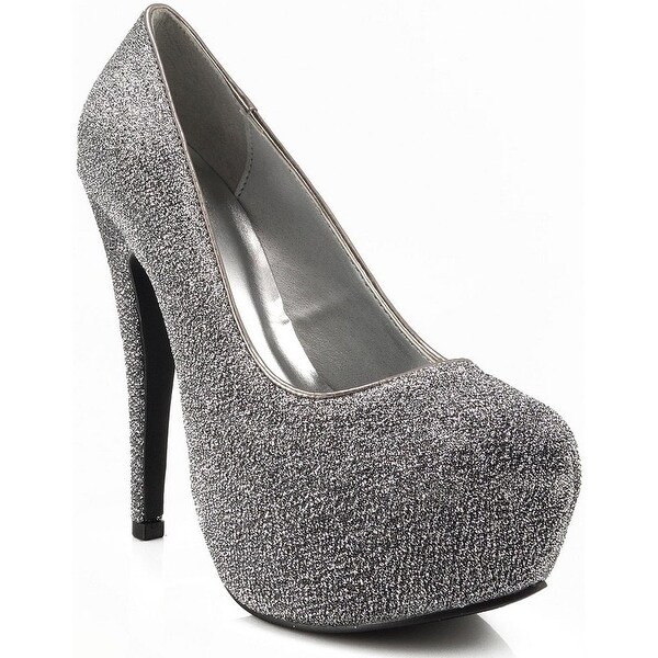 qupid glitter heels