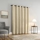 preview thumbnail 2 of 8, Sun Zero Isidora Velvet Magnetic Closure Total Blackout Grommet 1-Piece Curtain Panel, Single Panel