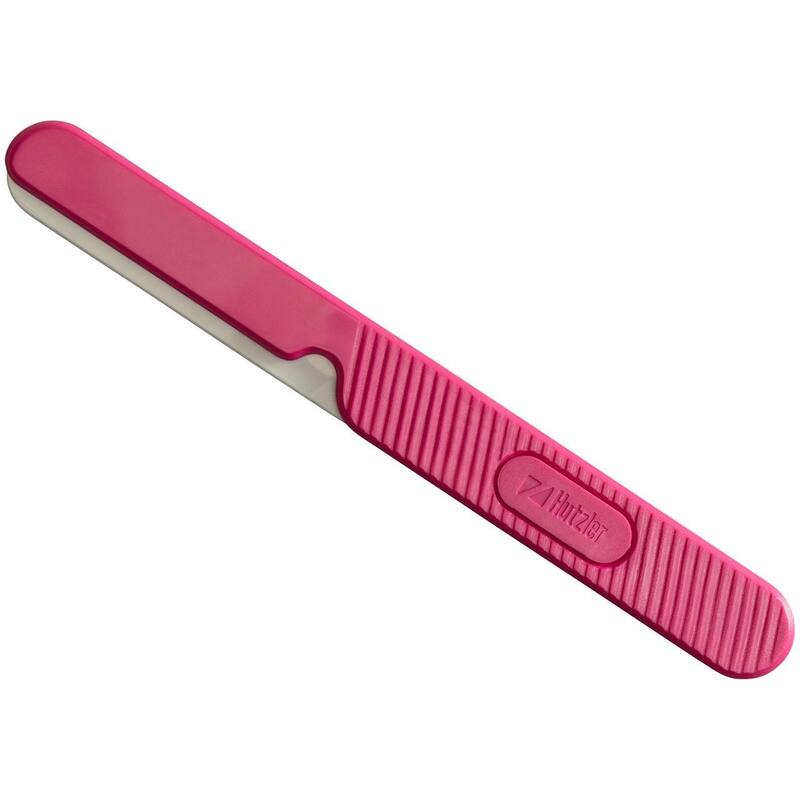Hutzler 2-in-1 Folding Breader Spreader - Ultimate Peanut Butter & Jelly Knife - Reaches Bottom of Tall Jars