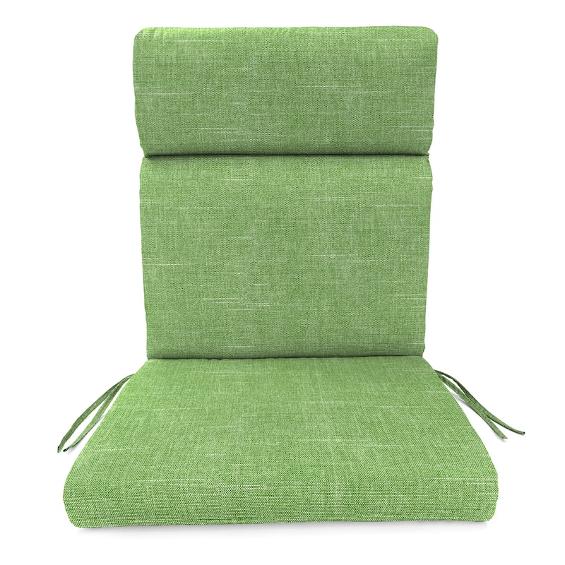22" x 44" Outdoor Chair Cushion with Ties and Loop - 44'' L x 22'' W x 4'' H