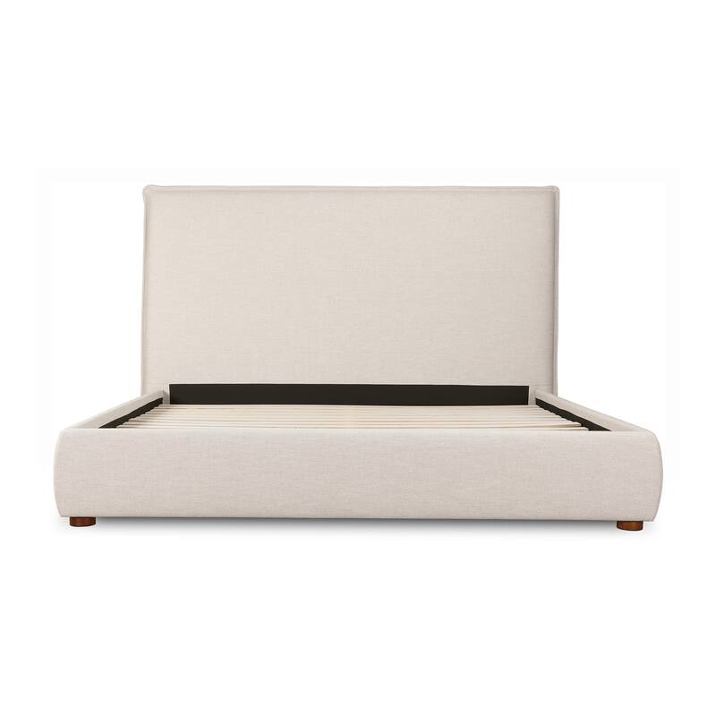 Aurelle Home Modern Upholstered Platform Bed