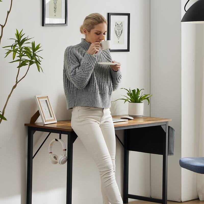Modern Computer Desk with Storage