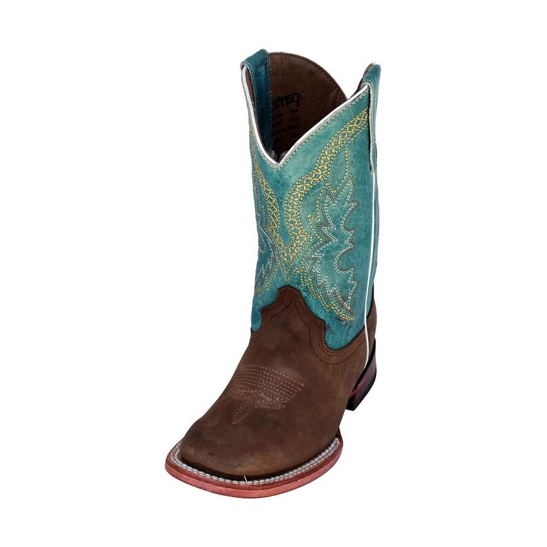 girls leather cowgirl boots