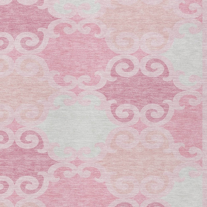 HomeRoots Trellis Transitional Rectangle Outdoor Rug