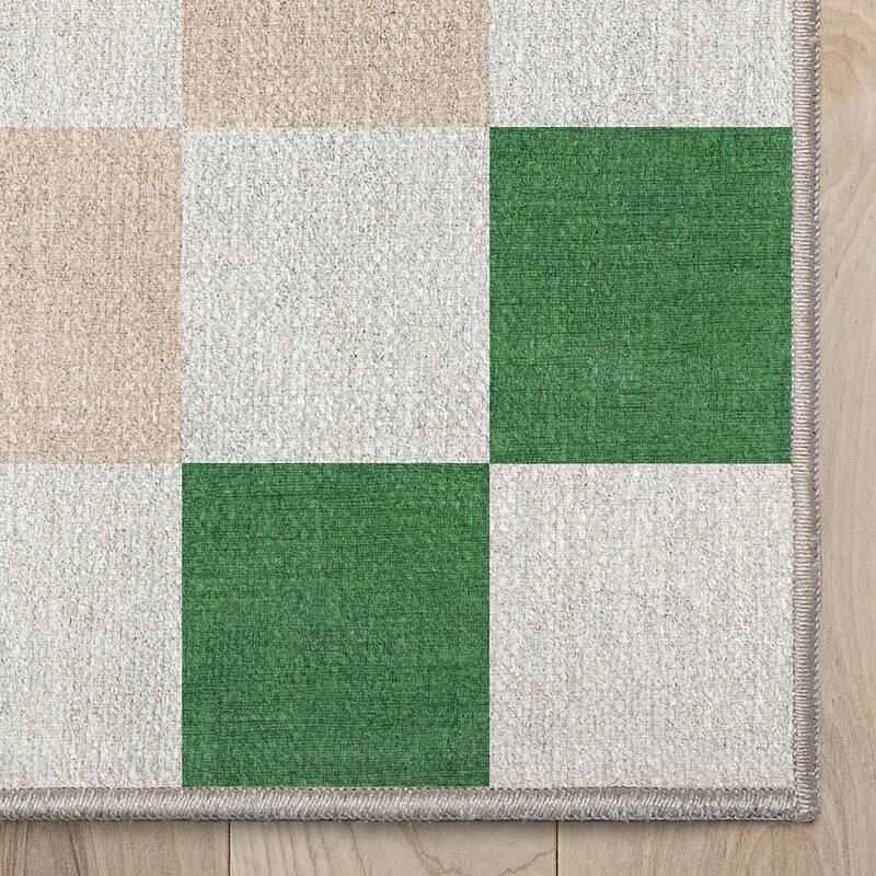 Well Woven Apollo Square Modern Geometric Flat-Weave Area Rug