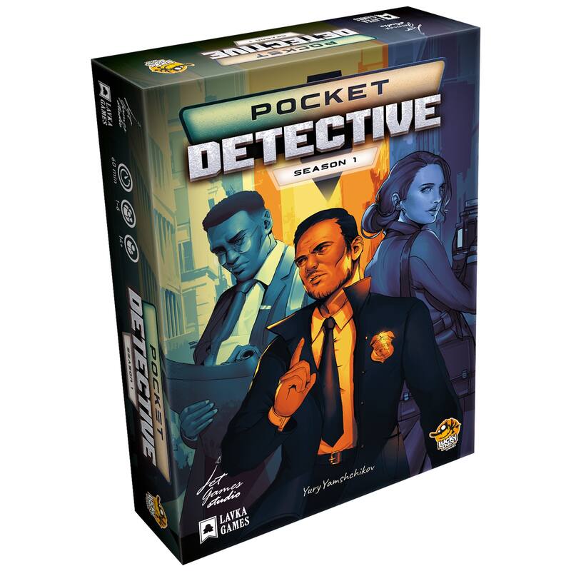Pocket Detective Season 1 Card Game - Solve Intriguing Mysteries Anywhere!