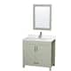 Option Light Green, Nickel Trim, White Quartz Top