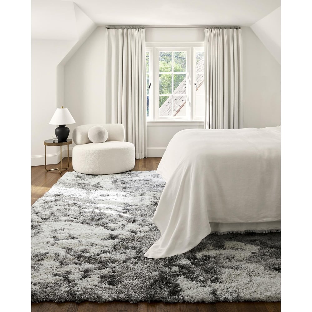 Livabliss Alta Shag Modern Area Rug