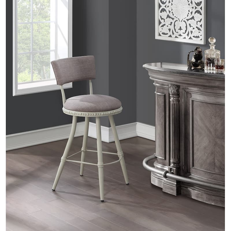 Benton Adjustable Swivel Bar Stool - Single - Grey - Adjustable