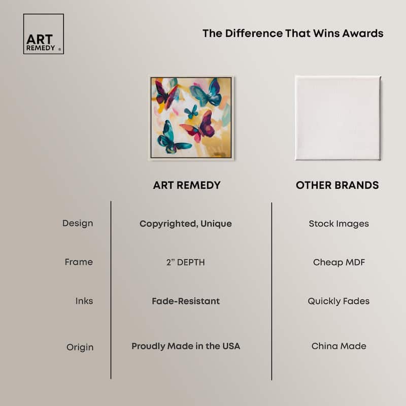 Wings in Waltz I Canvas by Art Remedy
