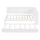 preview thumbnail 10 of 54, Multi-Shelf Daybed Bookcase Bed Frame with Trundle Bed