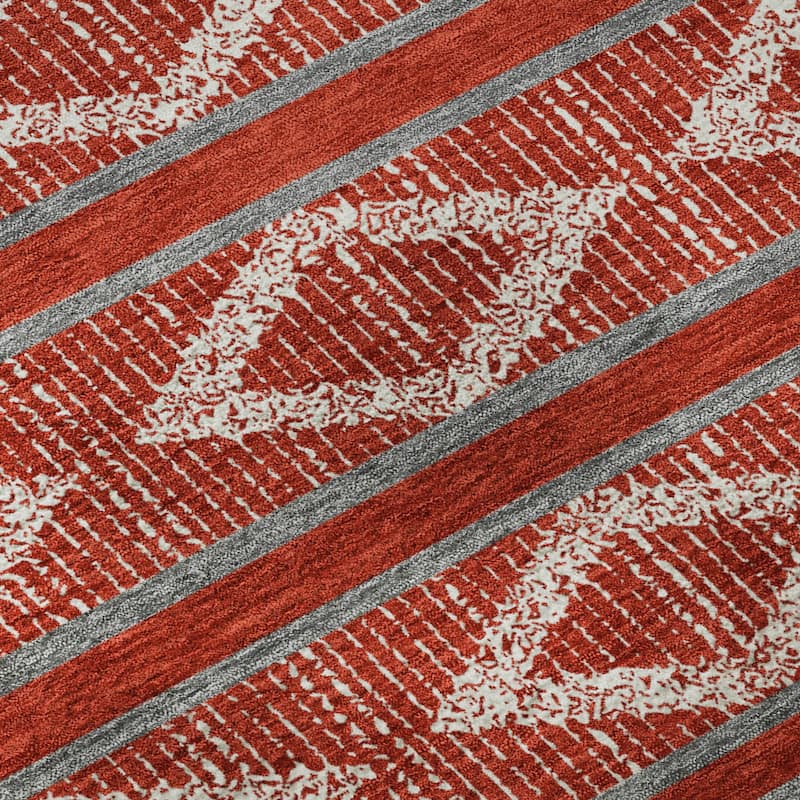 Premium Washable Super Soft Geo Diamonds Mayfield Rug