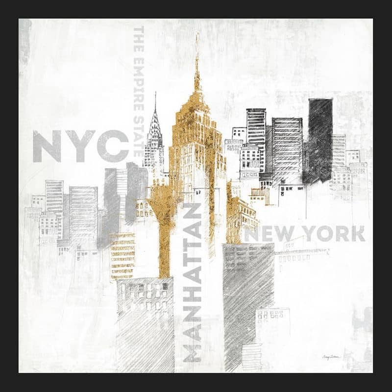 Empire State Building Framed Poster