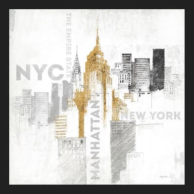Empire State Building Framed Poster