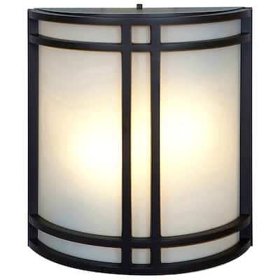 Artemis 2-light Outdoor Bronze Wall Fixture