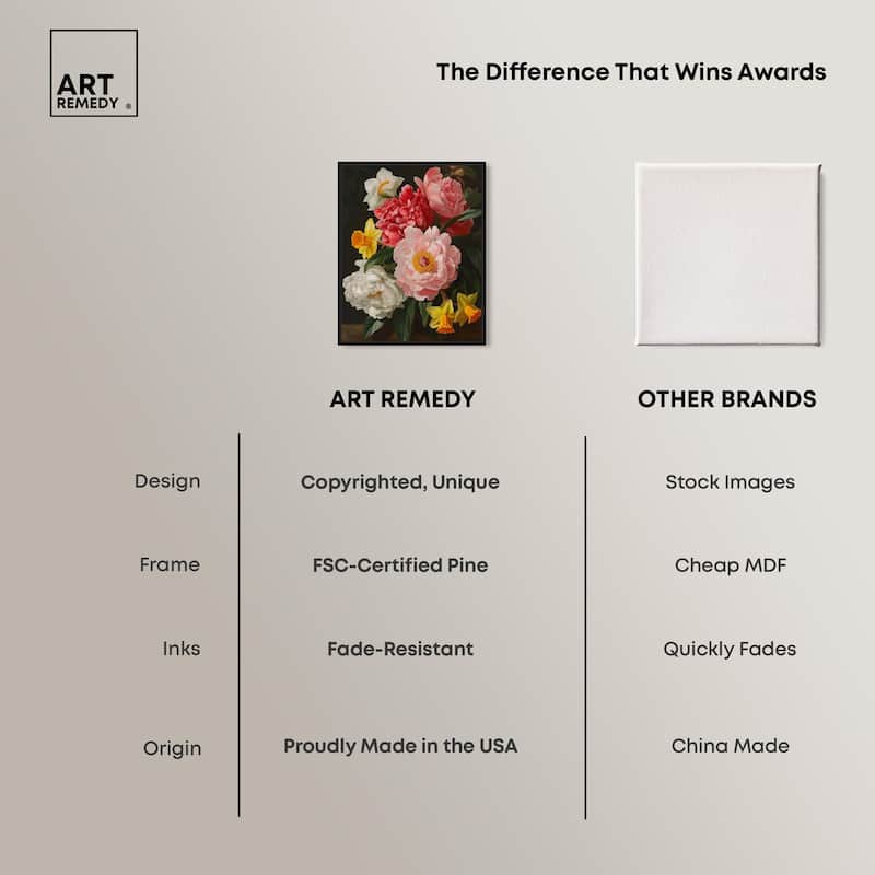 Garden's Glory Canvas by Art Remedy