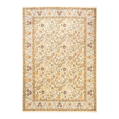 Overton Mogul One-of-a-Kind Hand-Knotted Area Rug - Lemon, 9' 2" x 12' 5" - 9' 2" x 12' 5"
