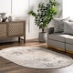 preview thumbnail 15 of 72, Nuloom Tyra Contemporary Abstract Area Rug Beige - Oval - 5' x 8'