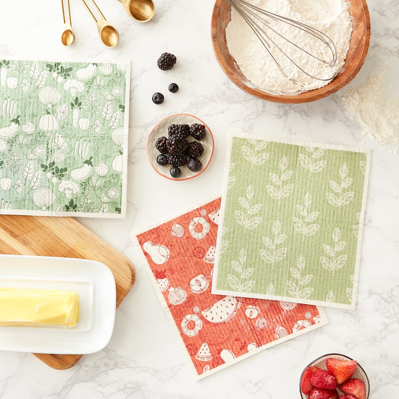 DII Swedish Dishcloth Set/3