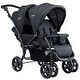 preview thumbnail 3 of 21, Foldable Lightweight Front Back Seats Double Baby Stroller - 48" L x 22.5" W x 43" H