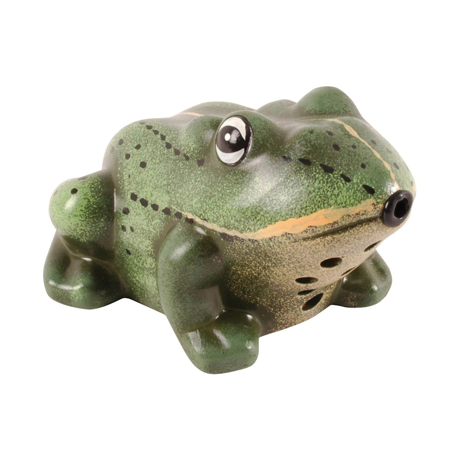 Croaking Garden Frog Motion Activated Sound Outdoor Sculpture Lawn