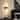 LALUZ Modern 2-Light Wall Sconce, Frosted Glass Shades Black Bathroom Vanity Light - 4.7" W x 5.9" D x 12.2" H