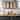 Rattan Wall Cabinets with Adjustable Shelf and LED Light Set of 2