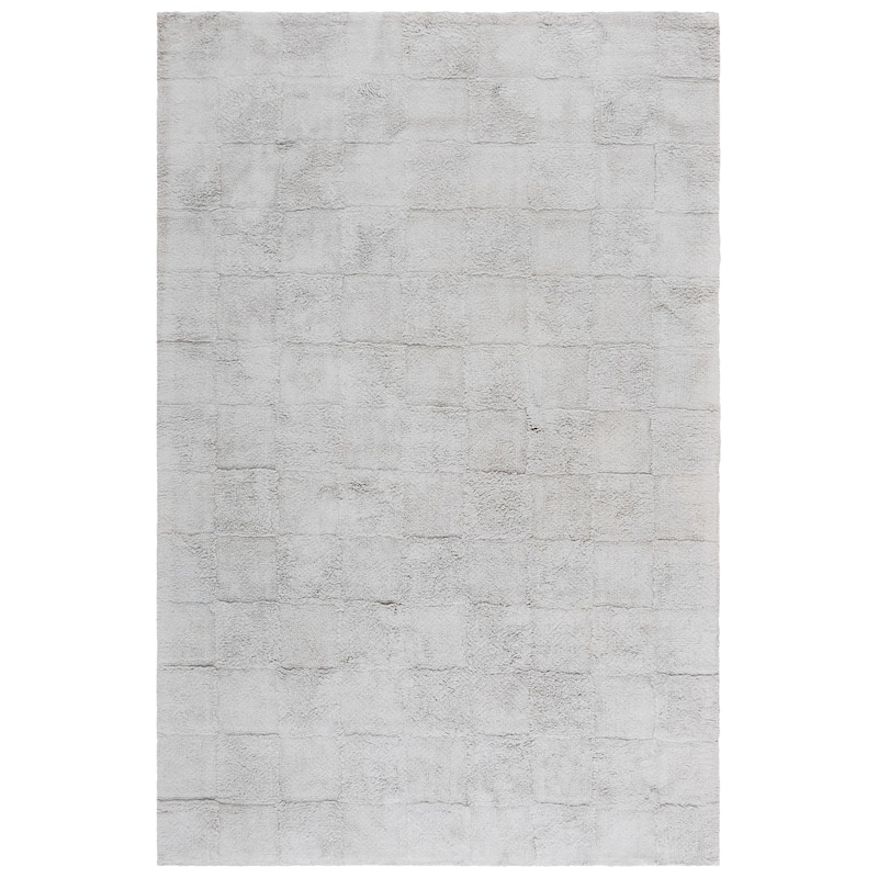 SAFAVIEH Handmade Easy Aygul Care Machine Washable Rug - 4' x 6' - Grey - Rectangle