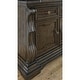 preview thumbnail 12 of 11, Signature Design by Ashley Maylee Dark Brown Dining Buffet - 71.63" W x 20.75" D x 34.38" H