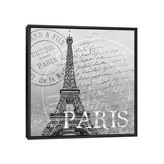 iCanvas "Paris" by Conrad Knutsen Framed Canvas Print - Bed Bath ...