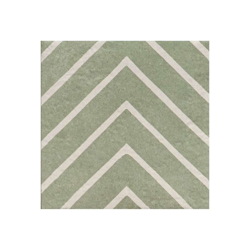 Verity Woven 8x8 Matte Porcelain Encaustic Tile - Floor, Wall, Backsplash