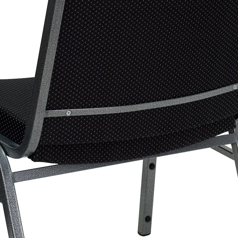 Big & Tall 1000 lb. Rated Fabric Stack Chair - 23.5"D x 24.25"W x 31.25"H