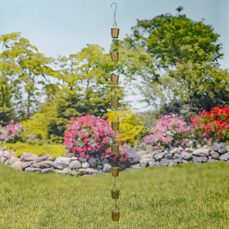 Iron and Rust Style Rain Chains- Multiple Styles