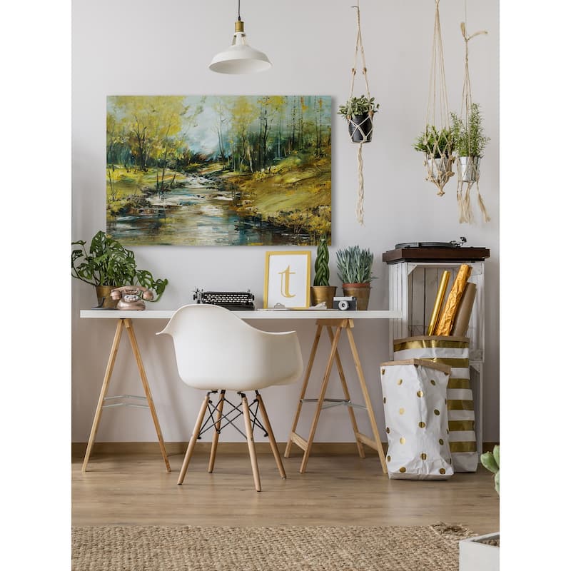 Nature Trails Print on Wrapped Canvas