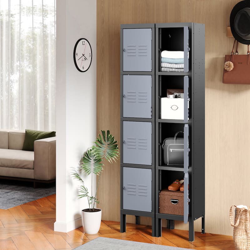 Metal Locker 4 Doors - N/A