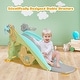 preview thumbnail 5 of 17, 4-in-1 Rocking Horse and Slide Set for Kids - 41.5”x28” x 22.5” (L x W x H)