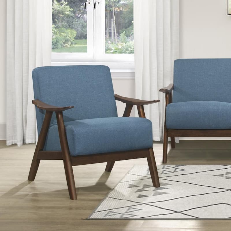 Modern fabric armchair