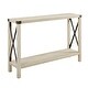 preview thumbnail 36 of 39, Middlebrook Kujawa 46-inch Wide X-frame Farmhouse Entry Table