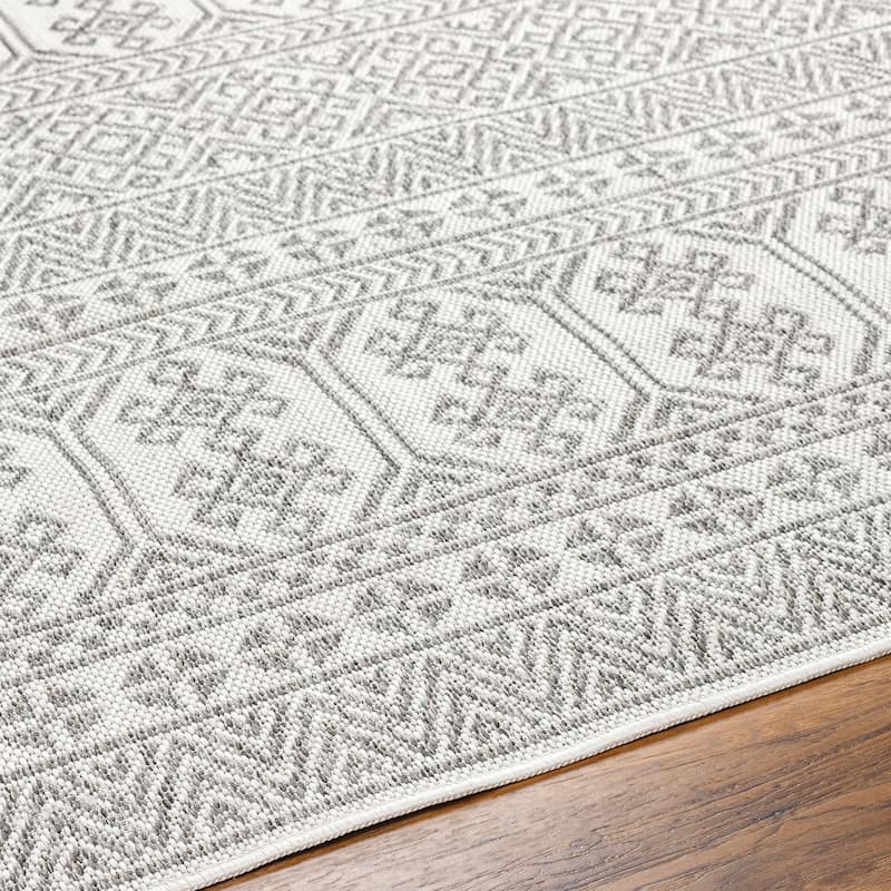 Livabliss Caribe Indoor/ Outdoor Global Stripe Area Rug